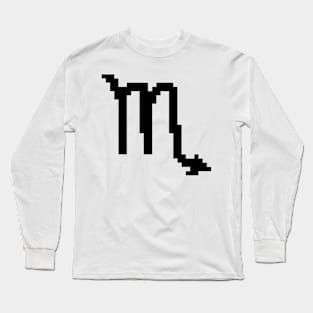 Scorpio pixel Long Sleeve T-Shirt